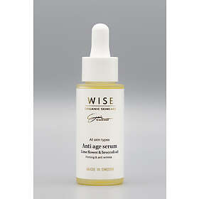 WISE Organic Skincare Anti age serum Lindblomma broccolifröolja 30ml