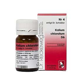 Biosan Kalium chloratum D6 nr. 4 enligt Dr. Schussler