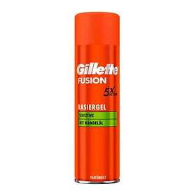 Gillette Fusion Rakgel Med Mandelolja 200ml