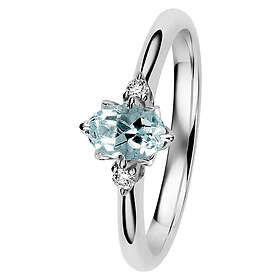 Kohinoor Rosa diamant akvamarin ring 033-260V-04A 033-260V-04A-180
