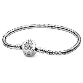 Pandora Moments Sparkling Crown O Snake Chain armband 599046C01-18