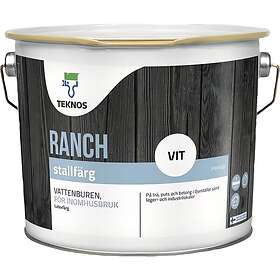 Teknos Stallfärg Ranch (2,7lit Vit)