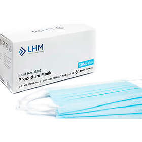 LHM Munskydd Kirurgmask Klass IIR 50-p