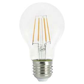 Airam lampe E27 LED filament kan dimmes 4,5W 2700K 470 lumen
