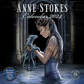 Anne Stokes 2024 30X30 Square Calendar