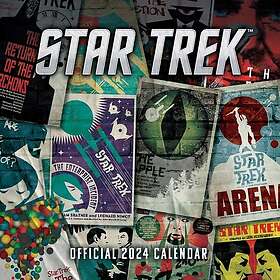 Star Trek TV Series 2024 Square Wall Calendar