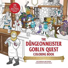 The Dungeonmeister Goblin Quest Coloring Book: Follow Along with-and Color-This 