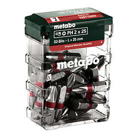 Metabo Bitssats Bits-box PH2, SP, 25 delar