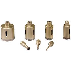 Metabo Borrkronesats Sats diamantborrkronor för kakel "Dry", 7 delar, M14