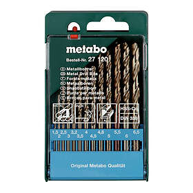 Metabo Spiralborr HSS-Co-borrkassett ,13 delar