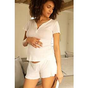 Cache Coeur Trousseau Graviditets- Och Amnings-T-Shirt