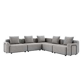Cobana Lounge Sofa – Hjørnesofa inkl. kuddar Sand Melange