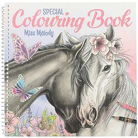 Miss Melody Special Målarbok