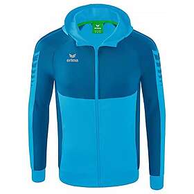 Erima Six Wings Training Full Zip Sweatshirt Blå L Man