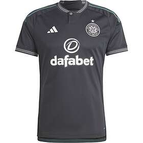 Adidas Celtic 23/24 Short Sleeve T-shirt Away Svart M