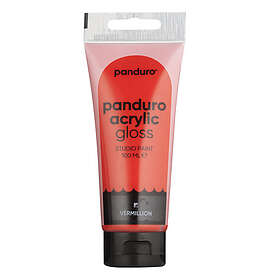 Panduro Acrylic akrylfärg, blank 100ml – Vermillion