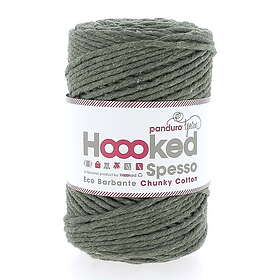 Panduro Hooked Spesso Eco Barbante Chunky Cotton by Yarn – 500g mörkgrön, Aspen S805