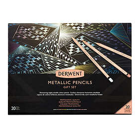 Derwent Metallic box 20 färger