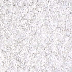 MIYUKI Delica 11/0 pärlemor 5g – DB0201 White Pearl