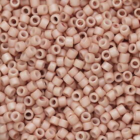 Opaque TOHO-pärlor 11/0 – beige frostad, 764 frosted pastel shrimp