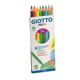 Giotto Mega Färgpennor 8p