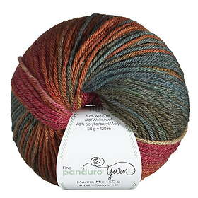 Merino Garn Mix Multi-Coloured 50g pastell