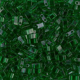 MIYUKI Half Tila grön 5g – HTL0146 Transparent Green