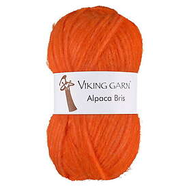 Viking Garn Alpaca Bris 50g orange 371