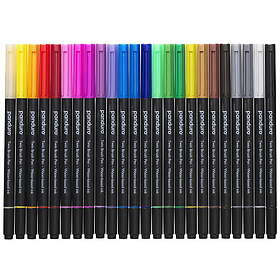 Twin Brush pennor 24 st