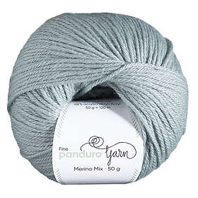 Merino Garn Mix 50g dimgrön