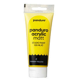 Panduro Akrylfärg 100ml Primay yellow Matt