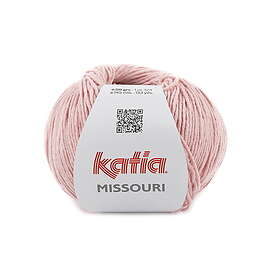 Katia Garn Missouri 50g dimrosa, Från 50 kr