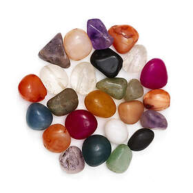 Sten Pärlmix färgmix slipade