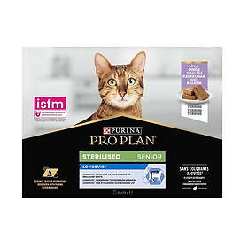 Purina Pro Plan Senior Sterilised 7+ Turkey 10x75g