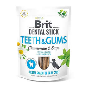 Dental Brit Care Stick Teeth & Gums Chamomile Sage 7-pack