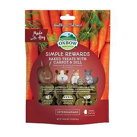Simple Oxbow Rewards Baked Treats with Carrot & Dill 85g