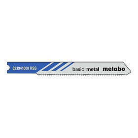 Metabo Sticksågsblad 5 U-sticksågblad "basic metal" 52/2,0mm