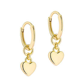 Ted Baker Harrye guldfärgad hjärthoops 06-TBJ2578-02-03