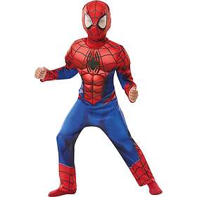 Marvel Spider-Man Utklädnad Deluxe 3-4 år