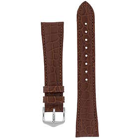 Hirsch Aristocrat ruskea nahkaranneke 038 28 0 10 18mm