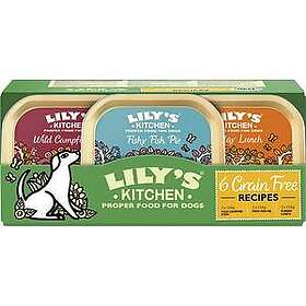 Lily´s Kitchen våtfoder hund, Grain Free Multipack 6 st