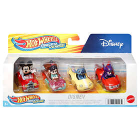 Hot Wheels RacerVerse Disney Bilar 4-Pack