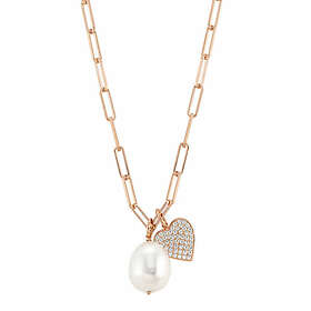 Nomination White Dream Heart halsband 148703-022