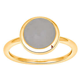 Nordahl Jewellery SWEETS52 ring grå månsten/guld 129 007-3-54