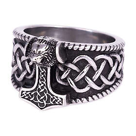 Northern Viking Jewelry Thorin Vasara Celtic Knot ring NVJSO030_22,5mm