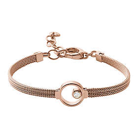 Skagen armband Elin Rose Gold Tone Crystal Bracelet SKJ0851791