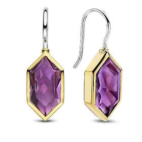 Ti Sento Star light pink stone örhängen 7945PU