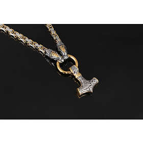 Varia Design Harald Blåtand halsband silver-guld