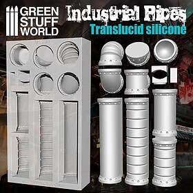 Green Stuff World Industrial Pipes Silicone MOLD