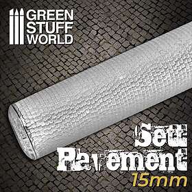 Green Stuff World Rolling Pin Sett Pavement 15mm